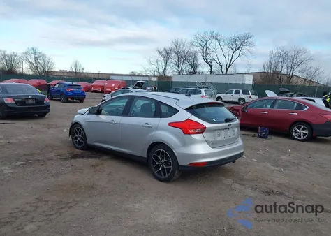 2017 Ford Focus Sel из США, поврежденный, VIN 1FADP3M26HL207826